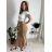Sukně dlouhá dámská (XS/S/M ONE SIZE) ITALSKÁ MÓDA IMM25M34549