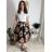 Sukňa stredne dlhá dámska (S/M/L ONE SIZE) TALIANSKA MÓDA IMM24M3154
