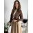 Sako zkrácené dlouhý rukáv dámské (S/M ONE SIZE) ITALSKÁ MÓDA IMPDY25MDUE991858/DR tmavě modrá S/M/L