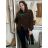 Cardigan krátký na knoflík dlouhý rukáv dámský MERYL (S/M/L ONE SIZE) ITALSKÁ MÓDA IMWGB251111