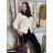 Cardigan krátký na knoflík dlouhý rukáv dámský MERYL (S/M/L ONE SIZE) ITALSKÁ MÓDA IMWGB251111