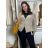Cardigan krátký na knoflík dlouhý rukáv dámský MERYL (S/M/L ONE SIZE) ITALSKÁ MÓDA IMWGB251111