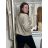 Cardigan krátký na knoflík dlouhý rukáv dámský MERYL (S/M/L ONE SIZE) ITALSKÁ MÓDA IMWGB251111
