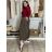 Sukně s páskem manžestrová dámská RITA (S/M/L ONE SIZE) ITALSKá MóDA IMSM251153