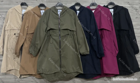 Kabát s kapucí dlouhý rukáv dámský (S/M/L ONE SIZE) IMPOZ25JSD-13675