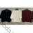 Svetr pletený 3/4 dlouhý rukáv dámský (S/M/L ONE SIZE) IMPOZ25XJ-6004