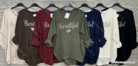 Tunika dlouhý rukáv dámská (S/M/L ONE SIZE) IMPOZ25JSD-16774