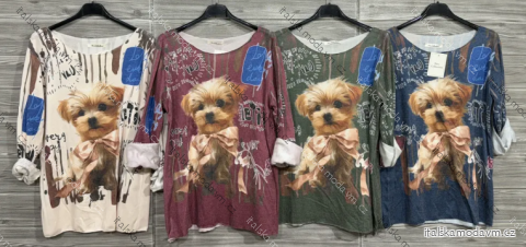 Tunika dlouhý rukáv dámská (S/M/L ONE SIZE) IMPOZ25LW-90536