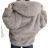 Kabát kožíšek dlouhý rukáv dámský (S/M/L ONE SIZE) IMPOZ25LE-6692