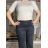 Sveter upletový tenký krátky rukáv dámske LEXI  (S/M/L ONE SIZE) TALIANSKA MÓDA IMWCP25W8505/DUR S/M/L čierna