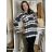 Kabátek na knoflíky dlouhý rukáv dámský ANNA (S/M/L ONE SIZE) ITALSKÁ MÓDA IMWCN251111/DU S/M/L béžová