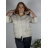 Bunda podzimní s kapucňou dlhý rukáv dámska nadrozmer ERIKA (46/48/50 ONE SIZE) TALIANSKA MÓDA IMSM251134