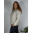 Bunda podzimní s kapucňou dlhý rukáv dámska nadrozmer ERIKA (46/48/50 ONE SIZE) TALIANSKA MÓDA IMSM251134