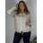 Bunda podzimní s kapucňou dlhý rukáv dámska nadrozmer ERIKA (46/48/50 ONE SIZE) TALIANSKA MÓDA IMSM251134