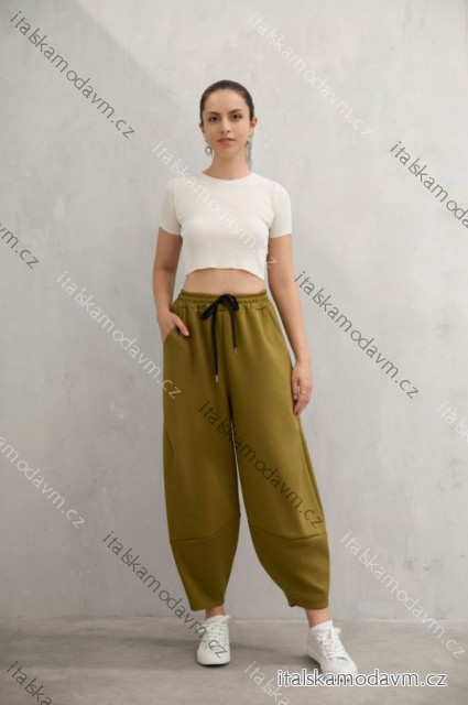 Kalhoty outdoorové dámské nadrozměr (46/48/50 ONE SIZE) ITALSKÁ MÓDA IM425613