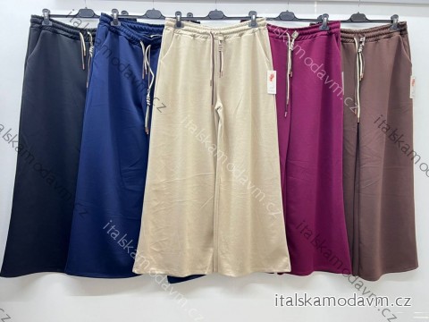 Kalhoty outdoorové dámské nadrozměr (46/48/50 ONE SIZE) ITALSKÁ MÓDA IM425651