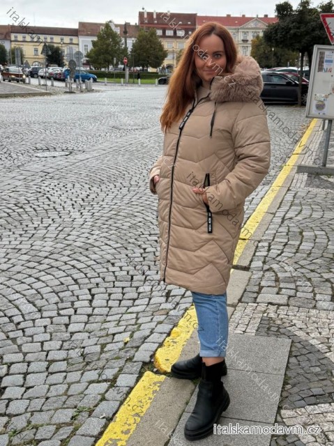 Kabát zimný nadrozmer dámsky (3XL-7XL) SKORP HH-2408TO-B/DR