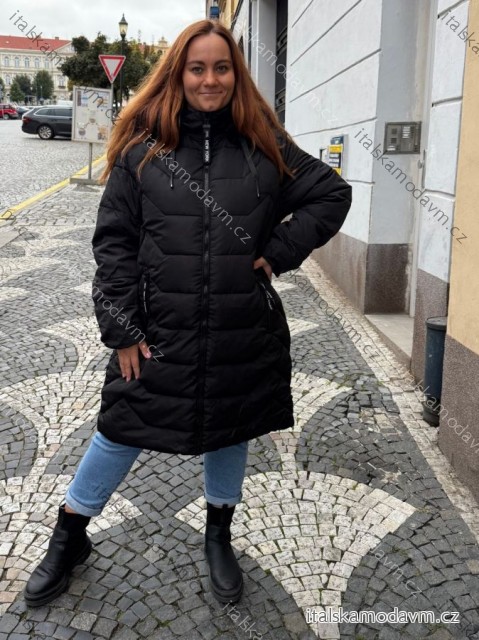 Kabát zimný nadrozmer dámsky (3XL-7XL) SKORP HH-2408TO/DUR 4XL čierna