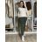 Nohavice/Tepláky dlhé dámske WRITE  (S/M/L ONE SIZE) IMPOZ25JSD-7859/DU S/M/L zelená khaki