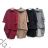 Mikina prodloužená teplá dlouhý rukáv dámská (S/M/L ONE SIZE) ITALSKÁ MÓDA IMD25244