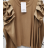 Tunika tričko dlouhý rukáv dámská (S/M/L ONE SIZE) ITALSKÁ MÓDA IMPLI255896-6083