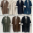 Kabát s kapucí dlouhý rukáv dámský (S/M/L ONE SIZE) ITALSKÁ MÓDA IMPLI2595168
