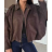 Bunda krátka dlhý rukáv dámska (S/M/L ONE SIZE) TALIANSKA MÓDA IMPLI2512526