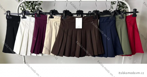 Sukně krátká skládaná dámská (S/M/L ONE SIZE) ITALSKÁ MÓDA IMPLP2433110075