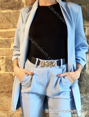 Sako elegantní dlouhý rukáv dámské (S/M/L ONE SIZE) ITALSKÁ MÓDA IMPLI259541