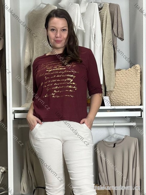 Tričko dlouhý rukáv dámské MAGLIA (S/M/L ONE SIZE) IMPOZ25SM-24006A