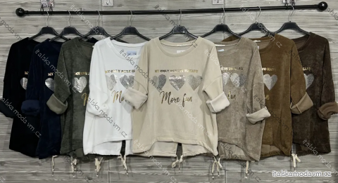 Tunika teplá dlouhý rukáv dámská (S/M/L ONE SIZE) IMPOZ25LW-90597