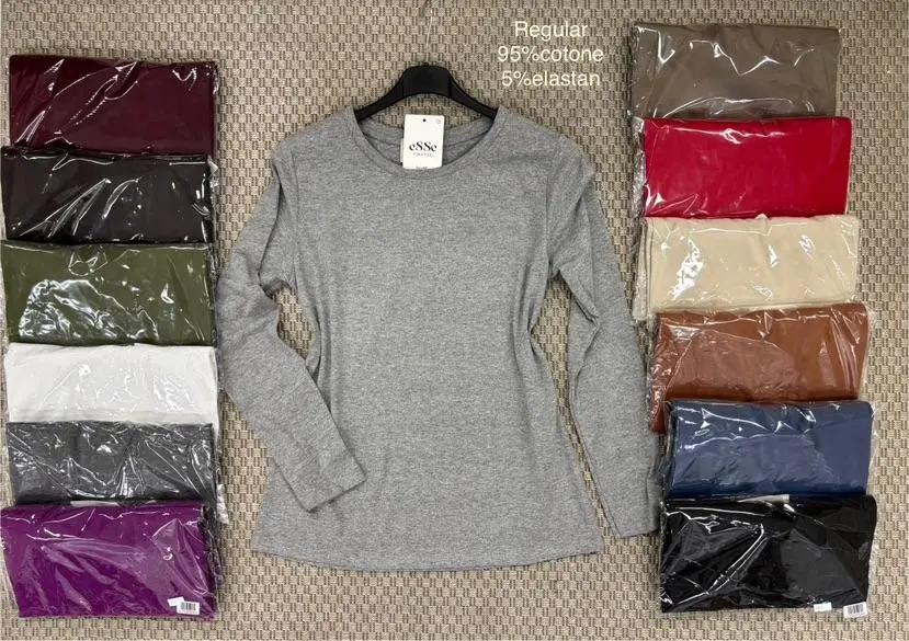 Tričko dlouhý rukáv dámské (S/M/L ONE SIZE) ITALSKÁ MÓDA IMPLP2522500060