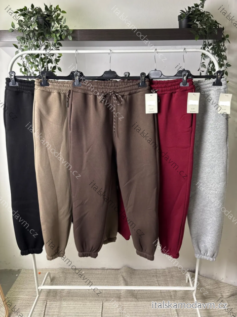 Tepláky dlouhé dámské (S/M/L ONE SIZE) ITALSKÁ MÓDA IMPLP2506110088