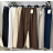 Kalhoty dlouhé elegantní dámské (S/M/L ONE SIZE) ITALSKÁ MÓDA IMPLP2437150090