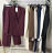 Kalhoty dlouhé elegantní dámské (S/M/L ONE SIZE) ITALSKÁ MÓDA IMPLP2437150090