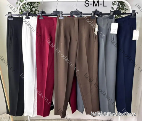 Kalhoty dlouhé dámské (S/M/L ONE SIZE) ITALSKÁ MÓDA IMPLP2428750090
