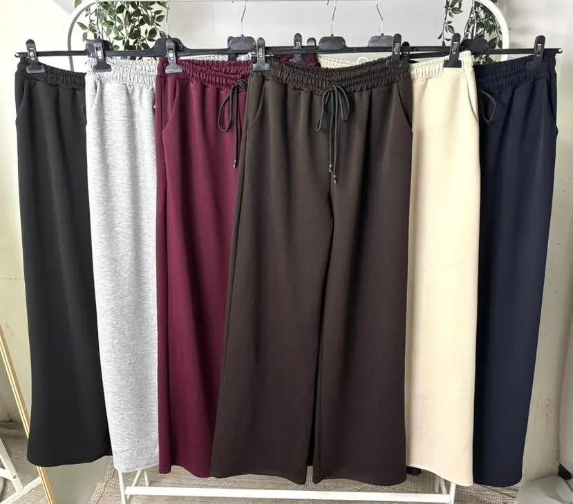 Tepláky dlouhé dámské (S/M/L ONE SIZE) ITALSKÁ MÓDA IMPLP2511273085