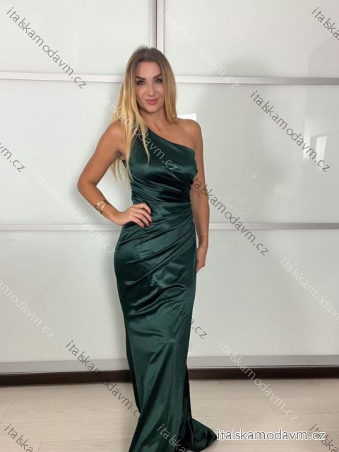 Šaty dlouhé elegantní bez rukávu dámské (S/M/L ONE SIZE) ITALSKÁ MÓDA IMPBB25B24908