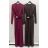 Overal dlouhý elegantní dlouhý rukáv dámský (XS/S/M ONE SIZE) ITALSKÁ MÓDA IMM25M43749