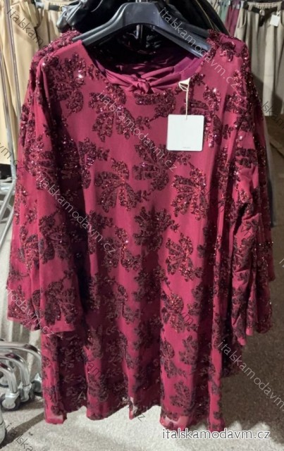 Halenka dlouhý rukáv dámská (XS/S/M ONE SIZE) ITALSKÁ MÓDA IMM25M8095