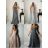Šaty dlouhé společenské třpytivé na ramínka dámské (XS/S/M ONE SIZE) ITALSKÁ MÓDA IMM25M34726
