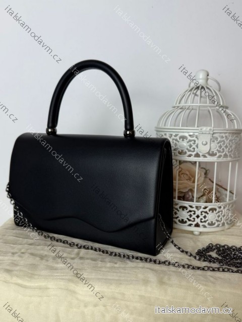 Kabelka listová kabelka dámska (ONE SIZE) CAELY IM08253116/DUR ONE SIZE čierna
