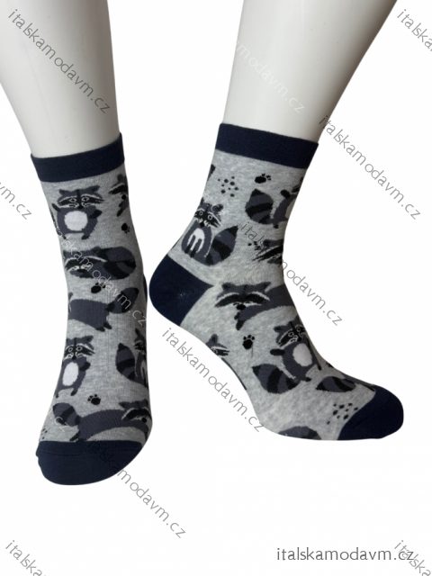 Ponožky veselé mával dámske (35-37.38-40) POLSKÁ MÓDA DPP250823/DR