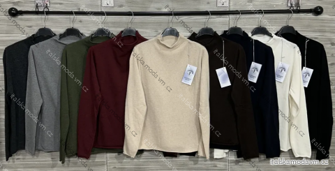 Svetr tenký dlouhý rukáv dámský (S/M/L ONE SIZE) IMPOZ25JR-16023