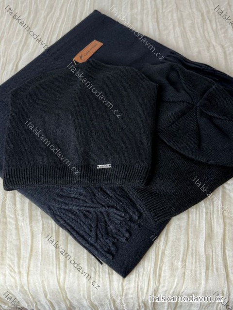 Čiapky zimnédámska (ONE SIZE) WROBI PV425001/DUR ONE SIZE čierna