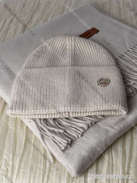 Čiapka zimná dámska (ONE SIZE)  TandN PVE25002/DUR ONE SIZE béžová krémová