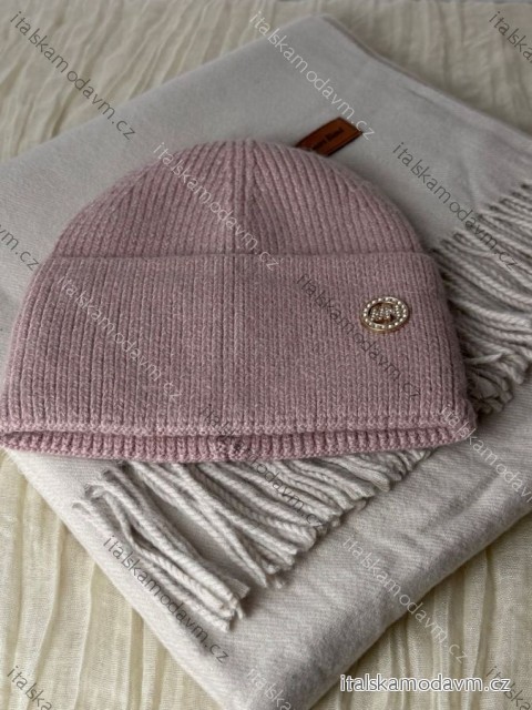 Čiapka zimná dámska (ONE SIZE)  TandN PVE25002/DUR ONE SIZE ružová staroružová