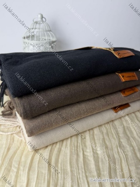 Šála teplá směs kašmíru dlouhá dámská (ONE SIZE) PVB25002/DR
