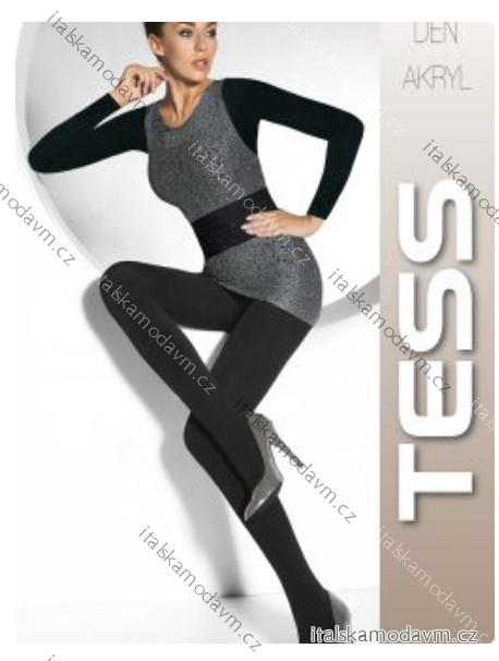 Punčochové nohavice akrylové s přidanou vlnou dámské 180DEN (158-180) TESS TESS25MONICA/DUR