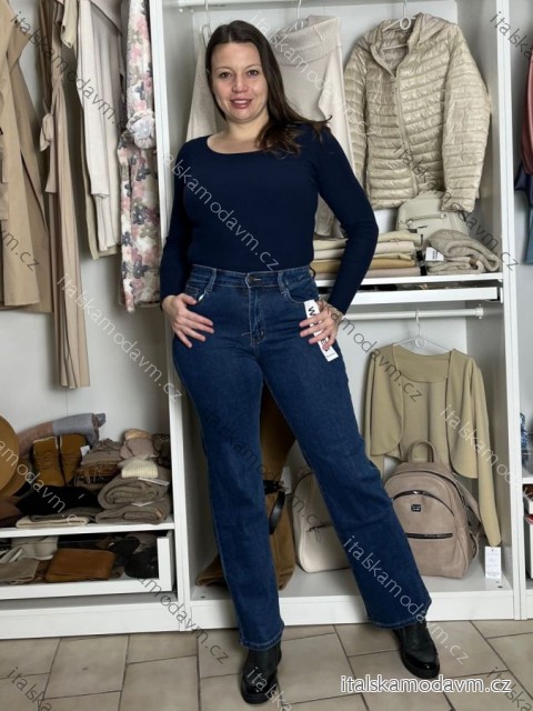 Rifle dlouhé dámské  (36-44) MOON GIRL MOG25MLB056/DUR 42 modrá
